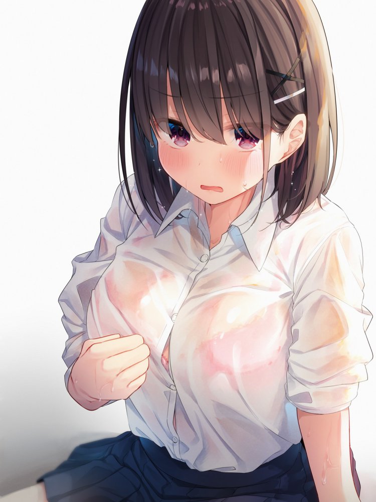 【二次】濡れ透け・びしょ濡れ画像【エロ】　その５